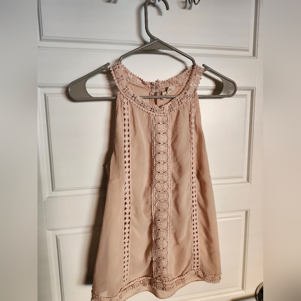 SOLD Japna Pink Tank Top, size small